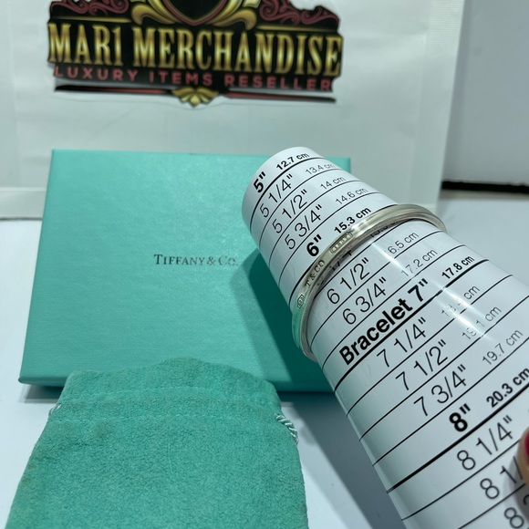 Tiffany and Co. open Bangle silver. - Picture 5 of 8